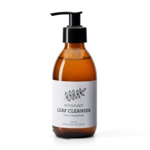 Naturlig bladglans spray för växter