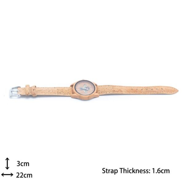 Vintage korkarmbandsur dam – Bee Dial WA-303 | Corkadia - Image 5