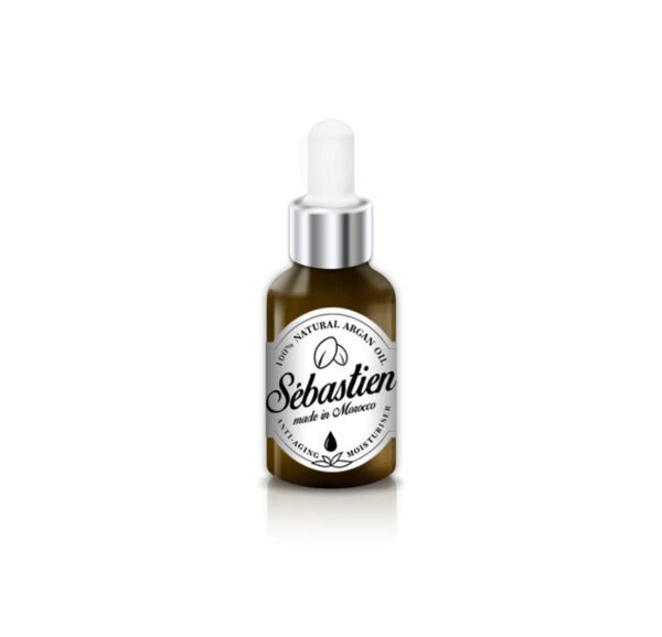 Ekologisk kallpressad arganolja i glasflaska 50 ml