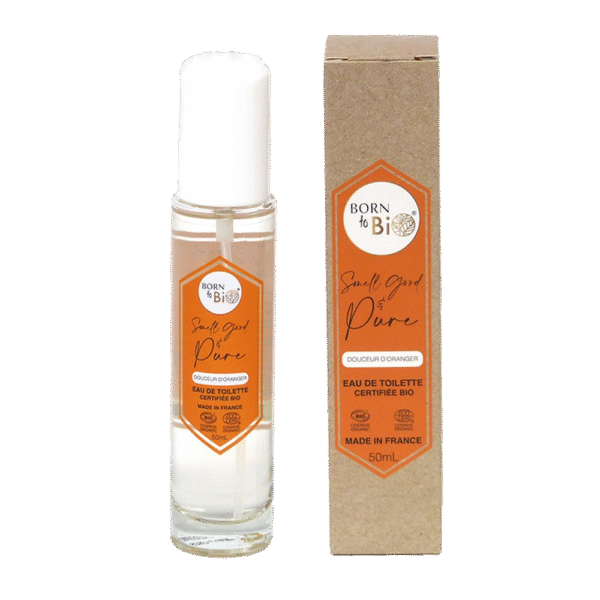 Ekologisk eau de toilette med apelsindoft