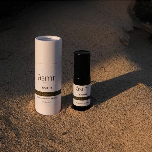 Kroppsolja med Rosenolja & Helig Basilika – EARTH 10ml
