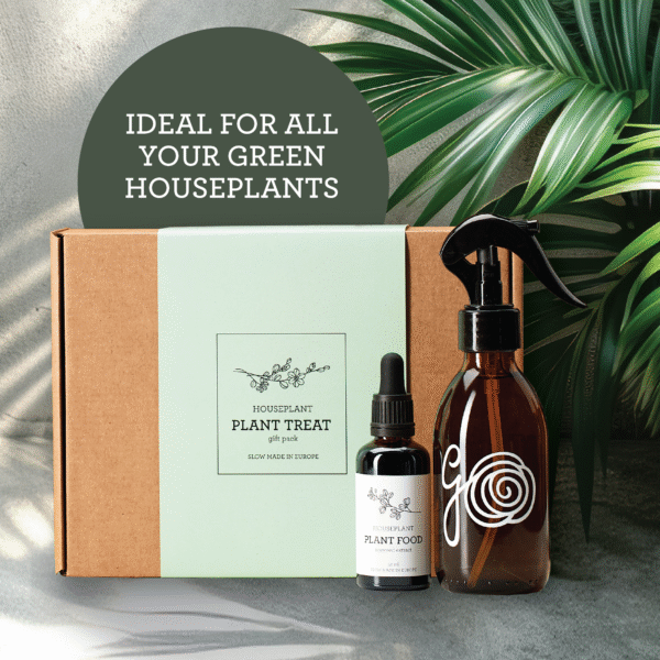 Växtnäring presentset – 50ml gödsel + sprayflaska i glas - Image 2