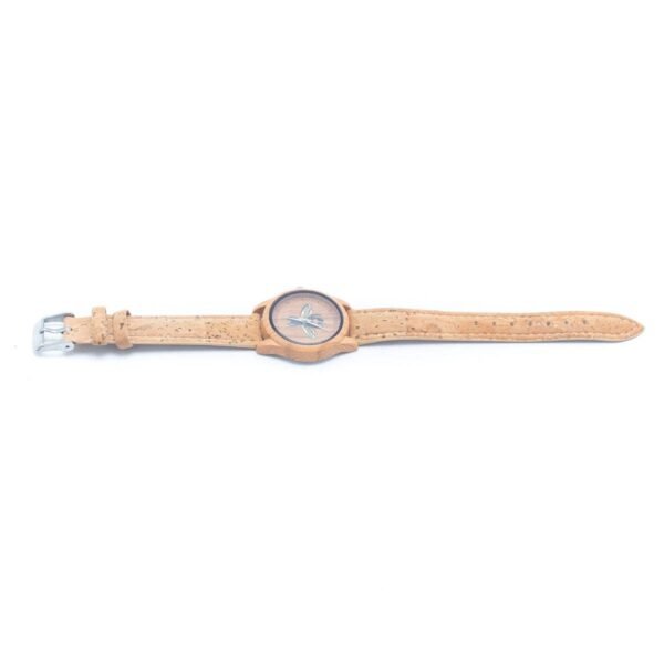 Vintage korkarmbandsur dam – Bee Dial WA-303 | Corkadia - Image 3
