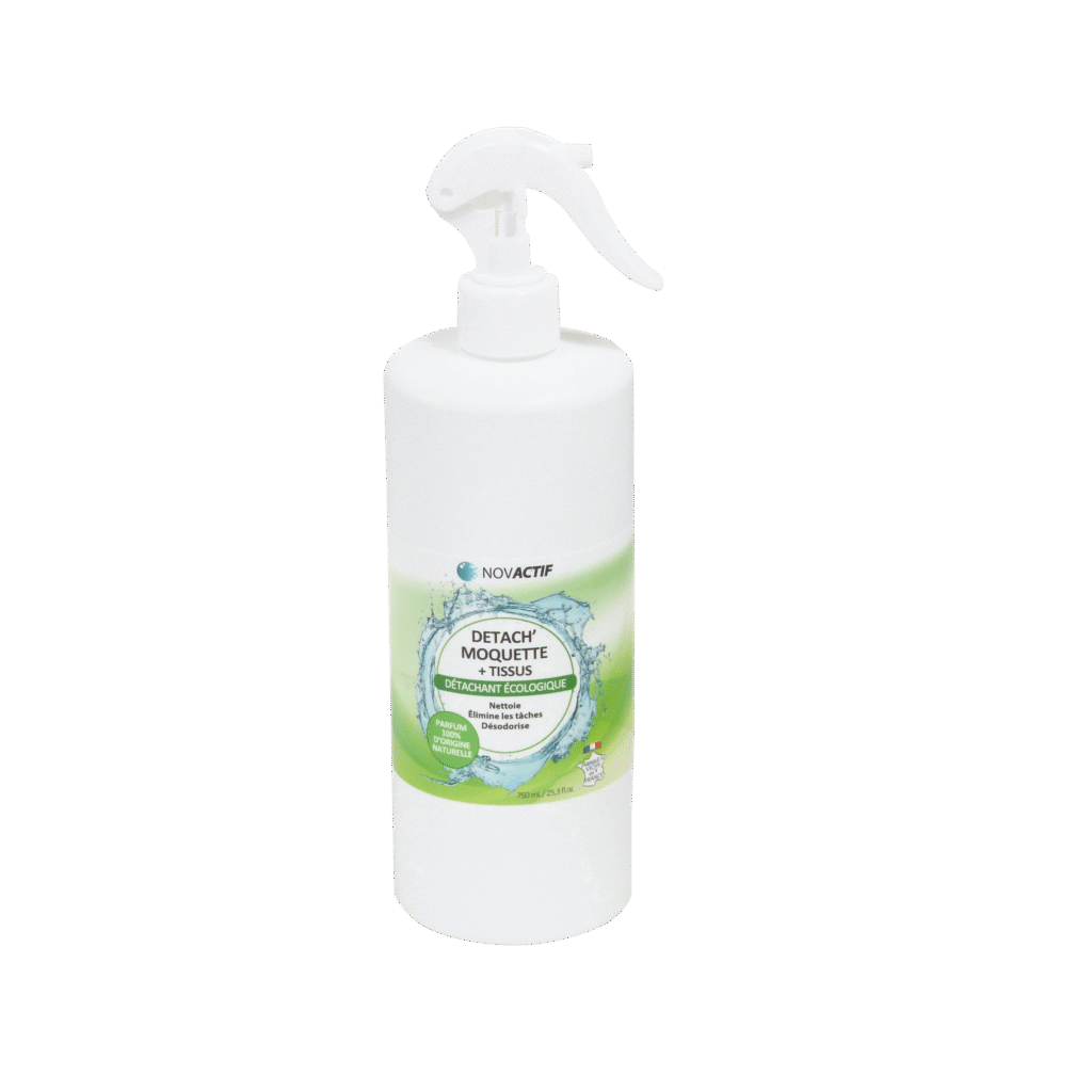 Spray för naturlig rengöring av mattor och textilier