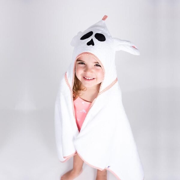 Ekologisk babyhandduk med huva – Alaska - Image 4